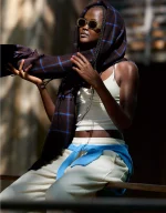 Aerie Printed Lightweight Scarf