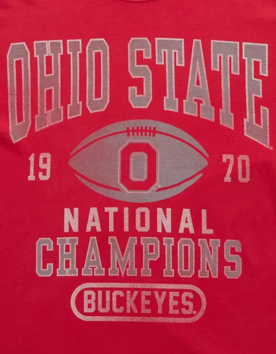 AE Boxy Ohio State Buckeyes Graphic T-Shirt - Image 6
