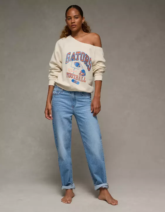 AE Florida Gators Graphic Off The Shoulder Sweatshirt - Image 5