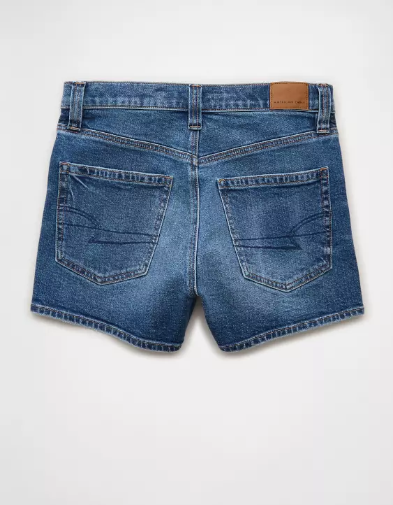 AE Strigid Super High-Waisted Relaxed Denim Short - Image 4