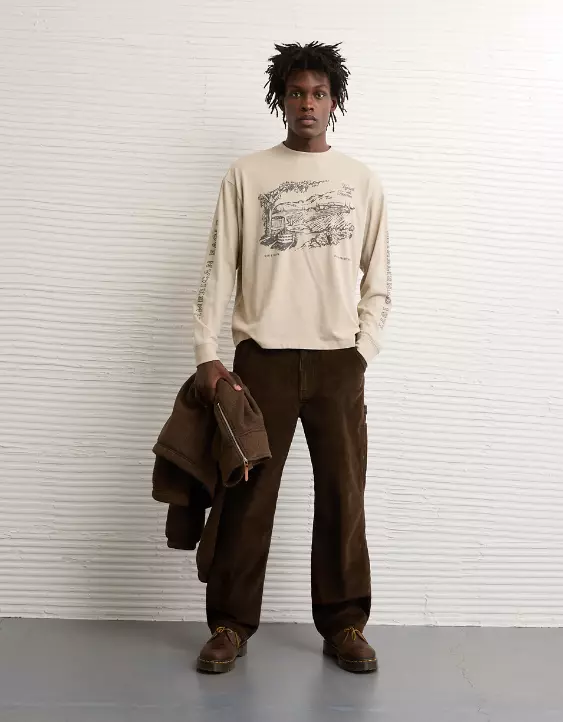 AE Boxy Long Sleeve Graphic T-Shirt - Image 7