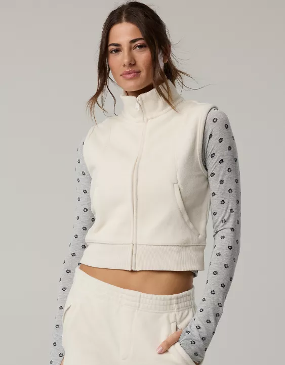 OFFLINE By Aerie Polar Fleece Vest - Image 7