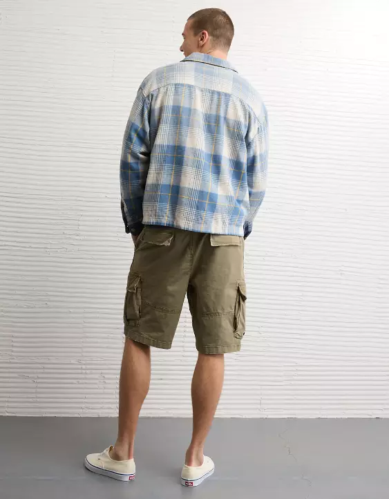 AE Boxy Flannel Shirt - Image 3