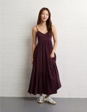 AE Sunchaser V-Neck Midi Dress