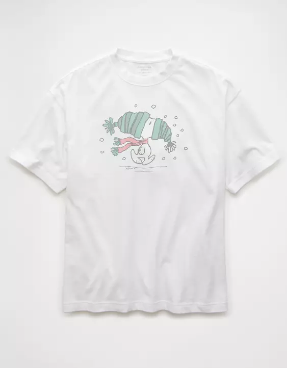 AE Boxy Snoopy Graphic T-Shirt - Image 3