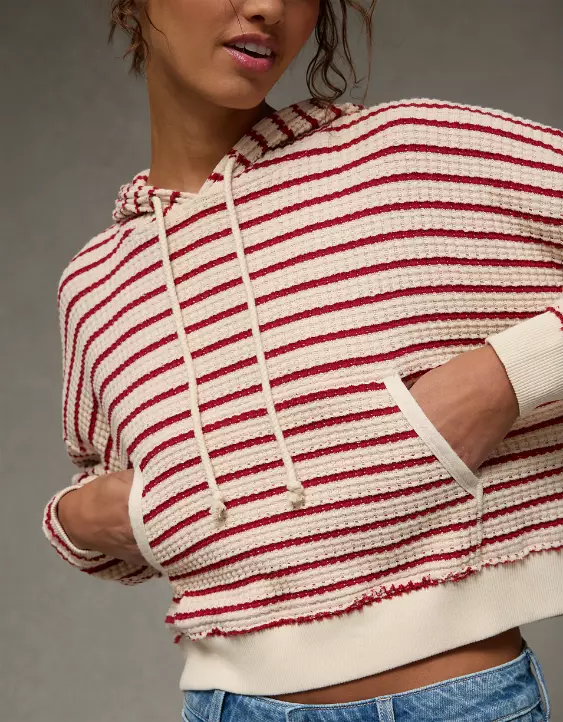 AE Waffle Fleece Hoodie - Image 7