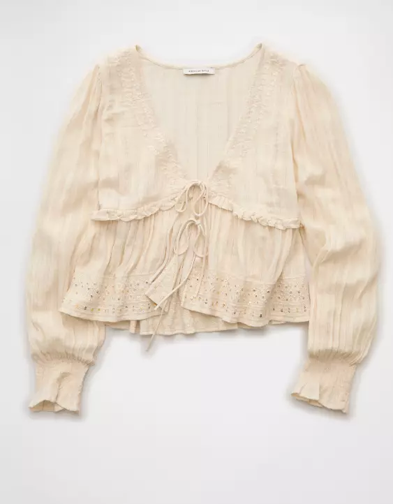 AE Ruffle Blouse - Image 3