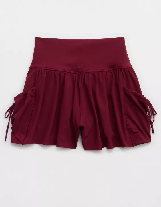 OFFLINE By Aerie Real Me Ruched Pocket Flowy Short - Image 4