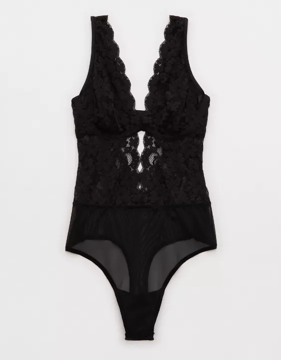 Show Off Chenille Lace Bodysuit - Image 3