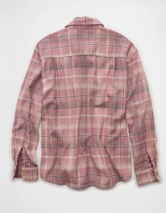 AE Textured Flannel Shirt - Image 5