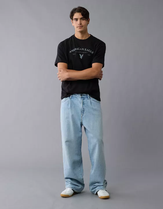 AE Lightweight Icon Logo Graphic T-Shirt - Image 4