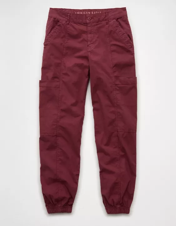 AE Snappy Stretch High-Waisted Baggy Cargo Jogger - Image 3