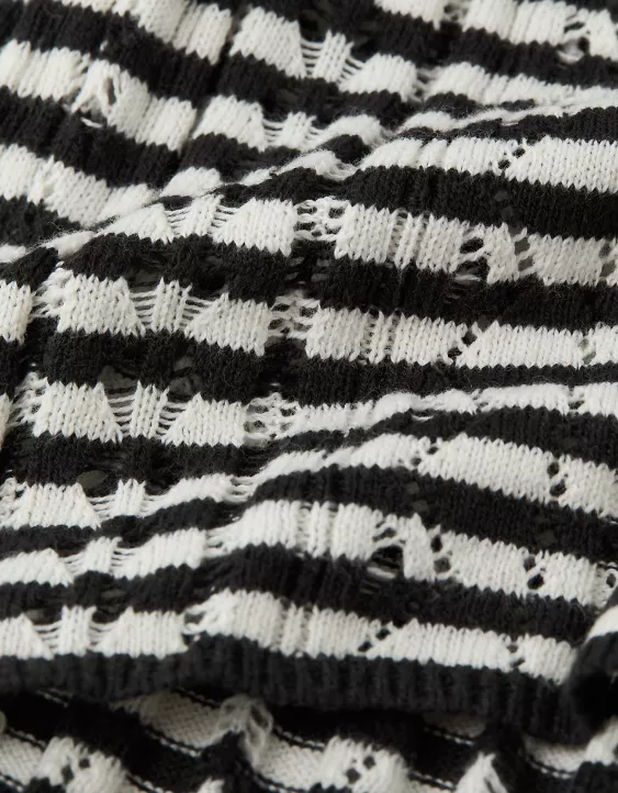 AE Henley Pointelle Sweater T-Shirt - Image 6