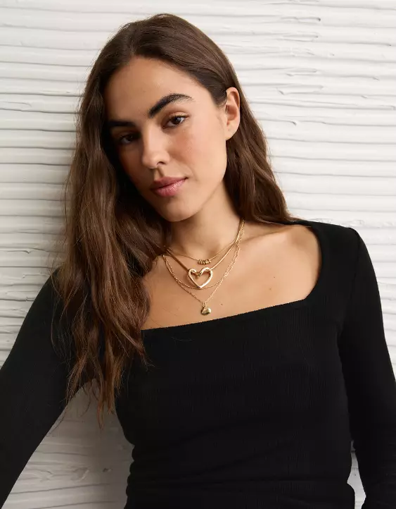 AE Long Sleeve Square Neck T-Shirt - Image 6