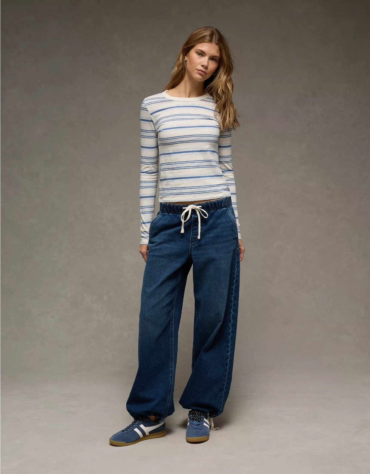 AE Cozy Dreamy Drape Convertible Jogger