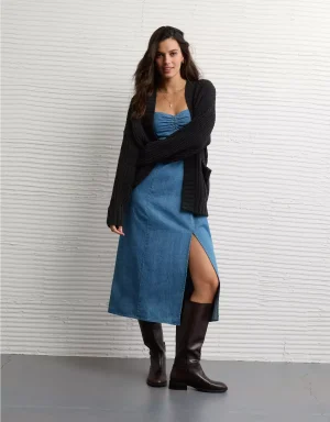 AE Chenille Cardigan Sweater