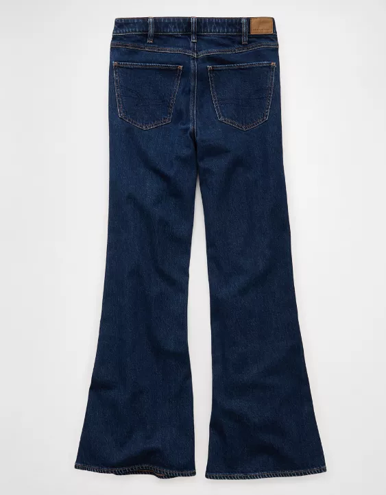 AE Stretch High-Waisted Flare Jean - Image 4