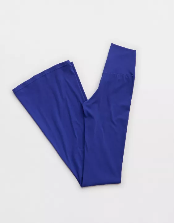 OFFLINE By Aerie Real Me High Waisted Crossover Flare Legging - Image 4