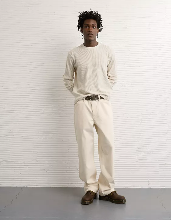 AE Cozy Waffle Thermal T-Shirt - Image 2