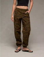 AE Stretch High-Waisted Baggy Cargo Jogger