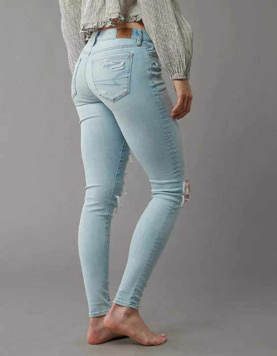 AE Next Level Low-Rise Ripped Jegging - Image 2