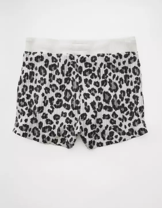 AE High-Waisted Big Hug Waffle Short - Image 4