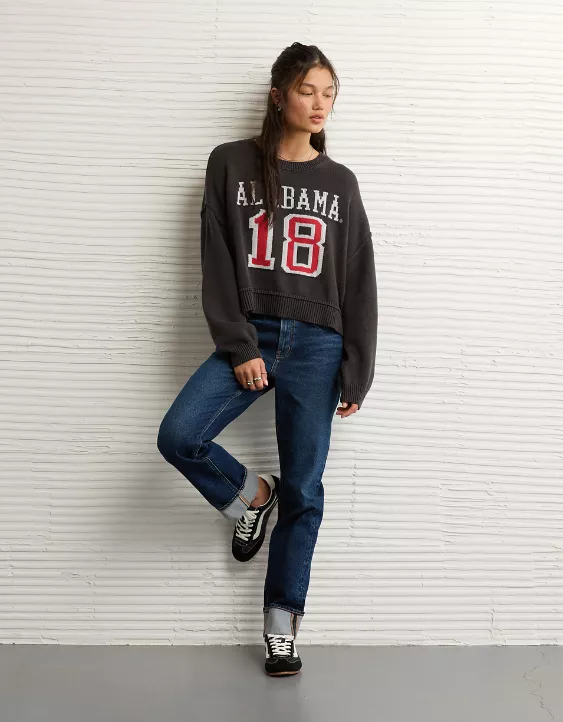 AE Alabama Crimson Tide Cropped Sweater - Image 5
