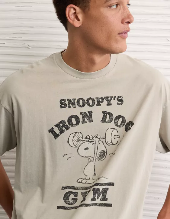 AE Boxy Snoopy Graphic T-Shirt - Image 4