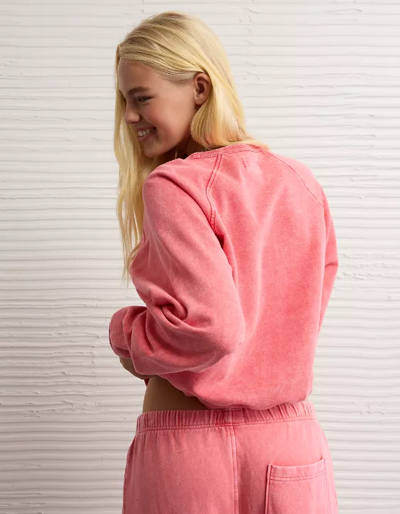 AE Cropped Raglan Sweatshirt - Image 2