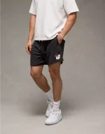 AE Georgia Bulldogs 6" Mesh Lounge Short