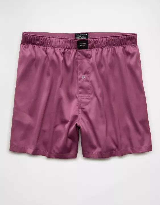 AEO Men's Satin Pocket Boxer Short - Image 3