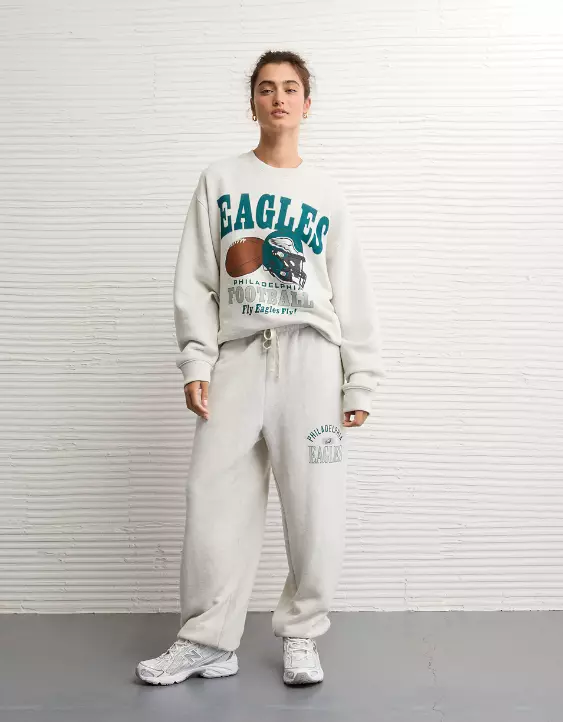 NFL Philadelphia Eagles Graphic Relaxed Fit Sweatshirt - Image 5