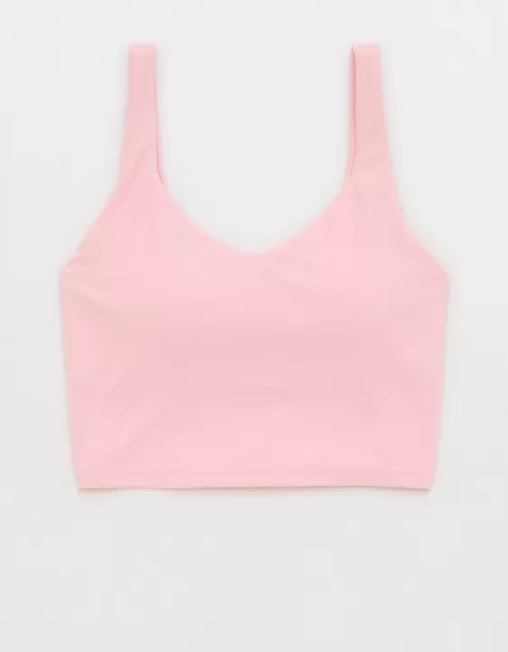OFFLINE By Aerie Real Me Low Key Longline Sports Bra - Image 4
