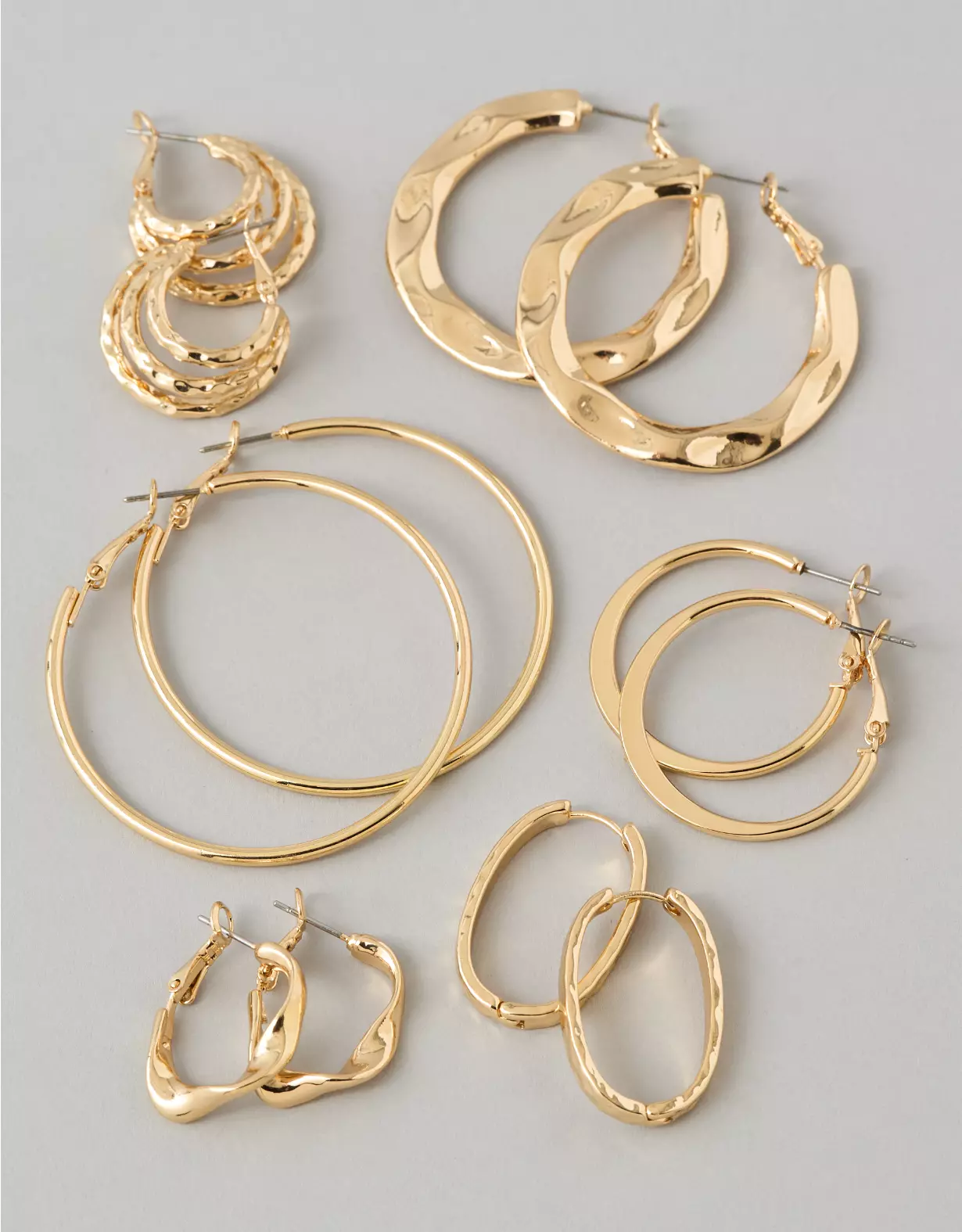 AE Hoop Earrings 6-Pack