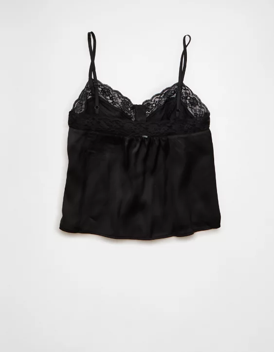 AE Pintuck Satin Cami Top - Image 5