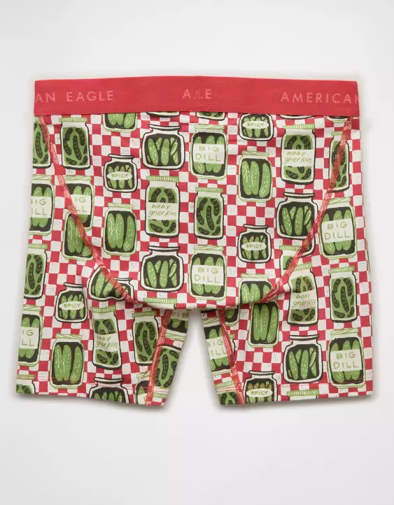AEO Men's Pickles 6" Classic Boxer Brief - Image 4