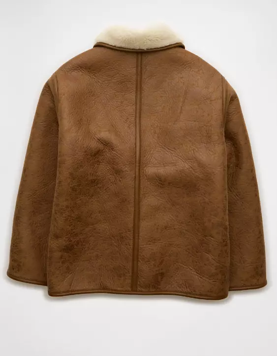 AE Reversible Shearling Jacket - Image 5