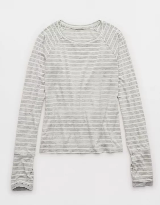 OFFLINE By Aerie Thumbs Up Fitted T-Shirt - Image 3