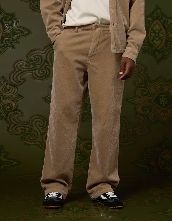 AE x Tru Kolors Chenille Baggy Trouser - Image 8