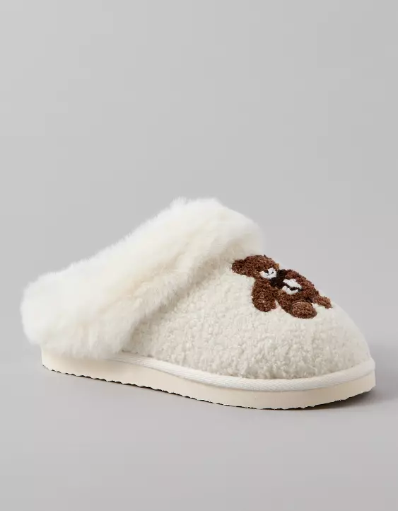 AE Teddy Bear Scuff Slipper - Image 2