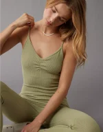 AE Seamless Knit Rib Jumpsuit