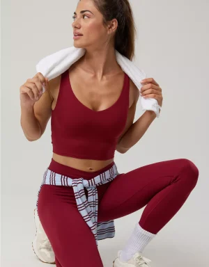 OFFLINE By Aerie Real Me Low Key Longline Sports Bra