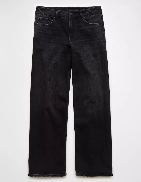 AE Dreamy Drape Stretch Low-Rise Baggy Wide-Leg Jean - Image 3