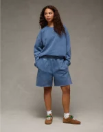 AE Everyday Luxe High-Waisted Sweat Short