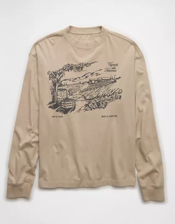 AE Boxy Long Sleeve Graphic T-Shirt - Image 3