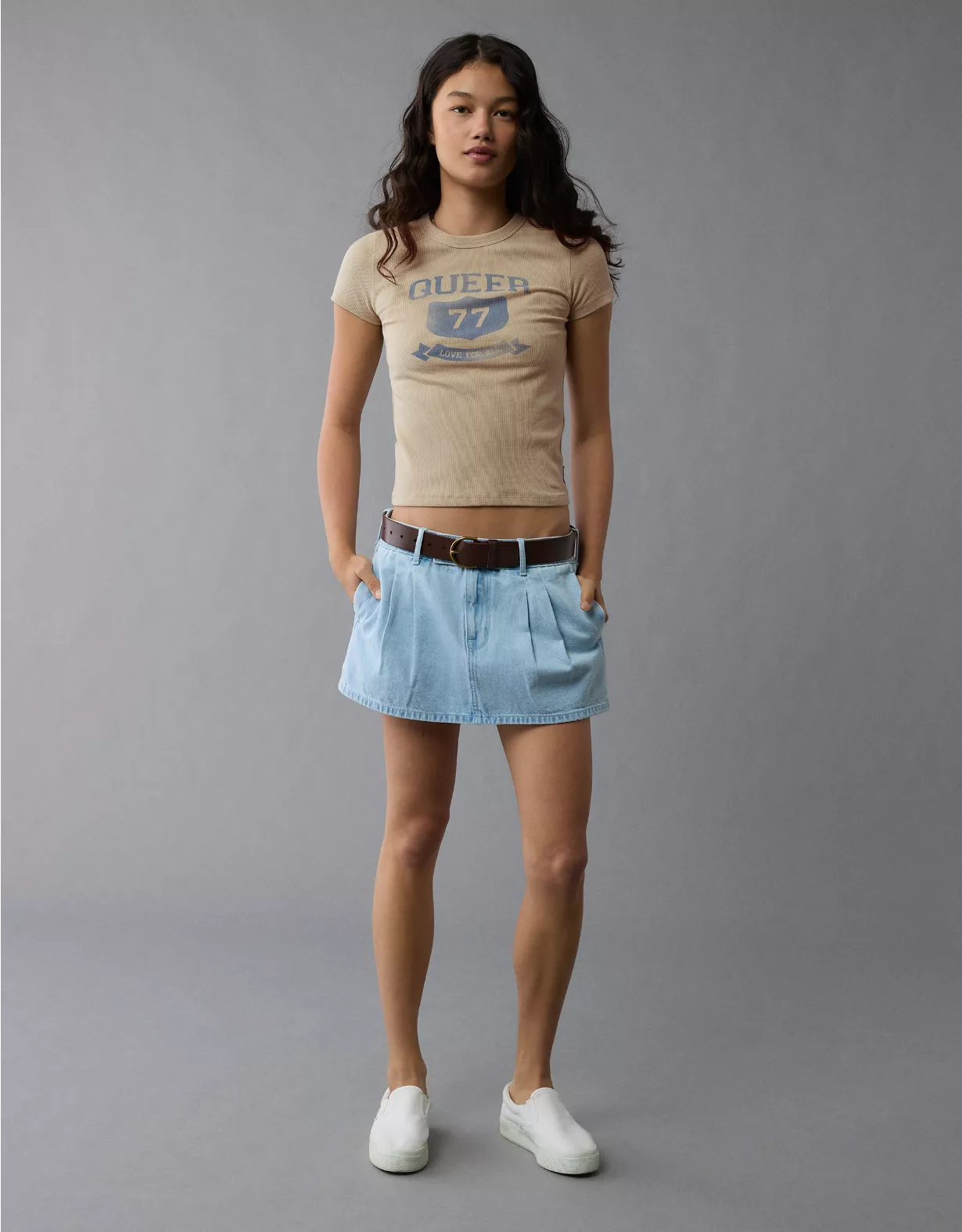 AE Pride Graphic Hey Baby Tee