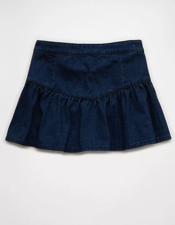 AE High-Waisted Pleated Mini Skirt - Image 3