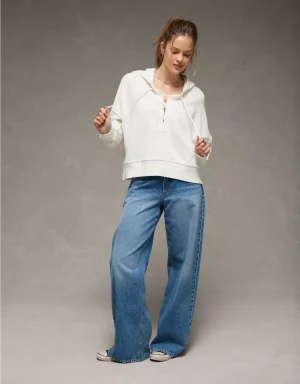 AE Big Hug Lace-Up Hoodie