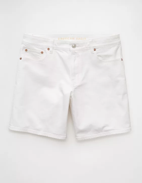 AE 8" Dreamy Drape Stretch Low-Rise Baggy Jort - Image 3