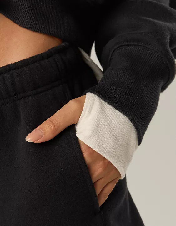 OFFLINE By Aerie Cloud Fleece Short - Image 6